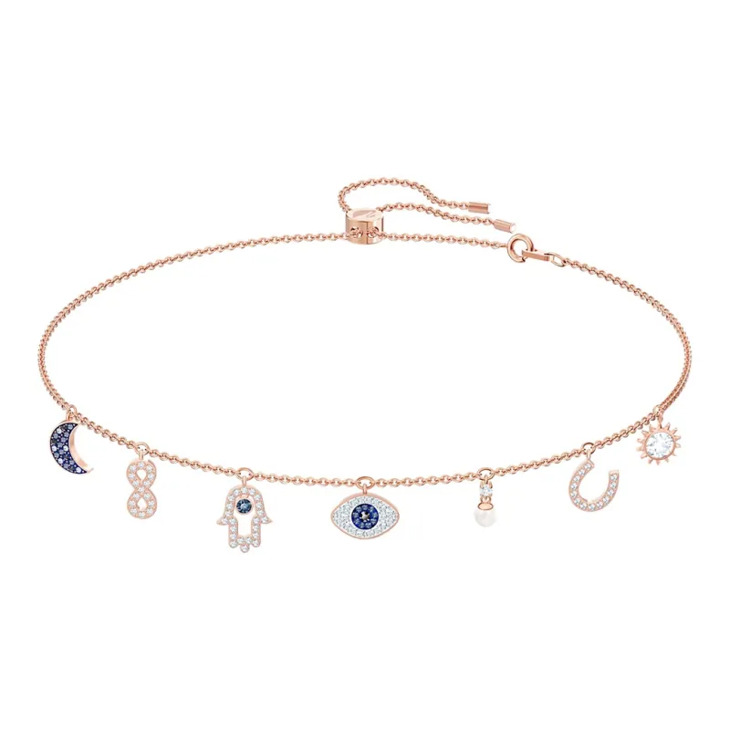Swarovski Artificial Crystal Necklaces Women's-2