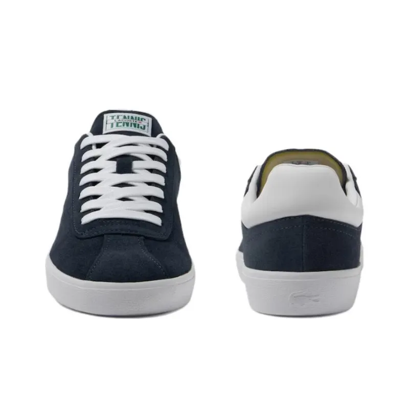 LACOSTE Low Top Skateboard Shoes Men's Blue-4