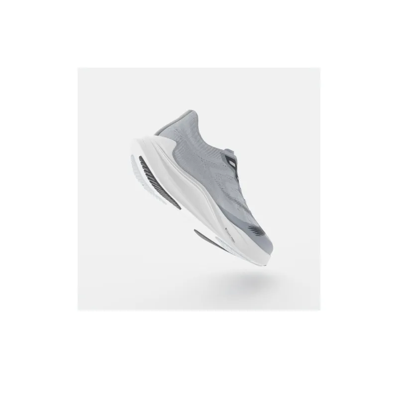 DECATHLON Durable Breathable Low Top Training Running Shoes Men's Gray White-4