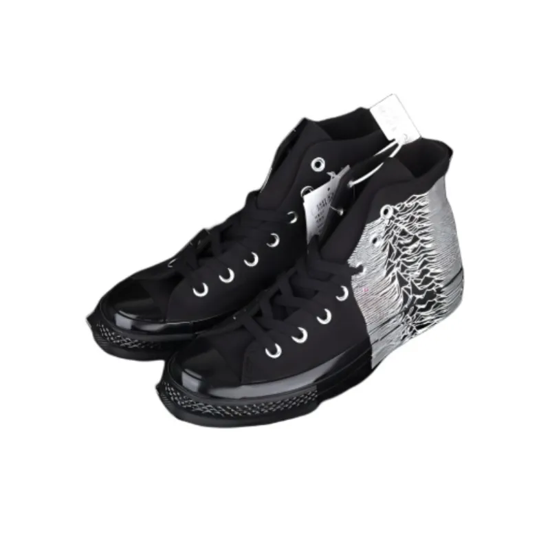 Converse Joy Division X Pleasures X Chuck 70 High 'Black White'-2