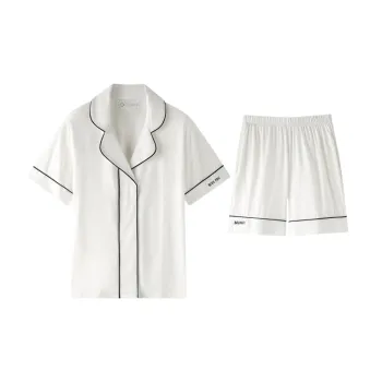 Meonsill Pajama Set Women's White