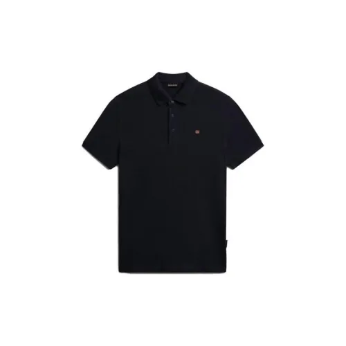 Napapijri Polo Shirts Men Marine Blue