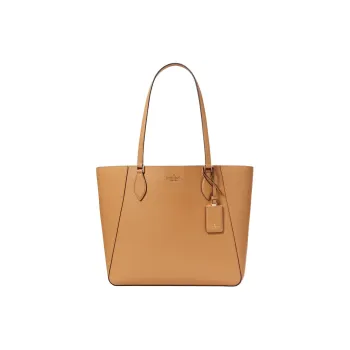 Kate Spade Premium Grained Leather Tote Bag Shopping Bag Shoulder Bag Handbag Women's Brown