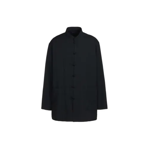 Yohji Yamamoto Jackets Unisex Black