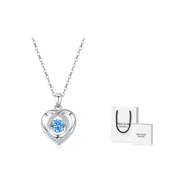Asia Star S925 Silver Necklaces Women's-1