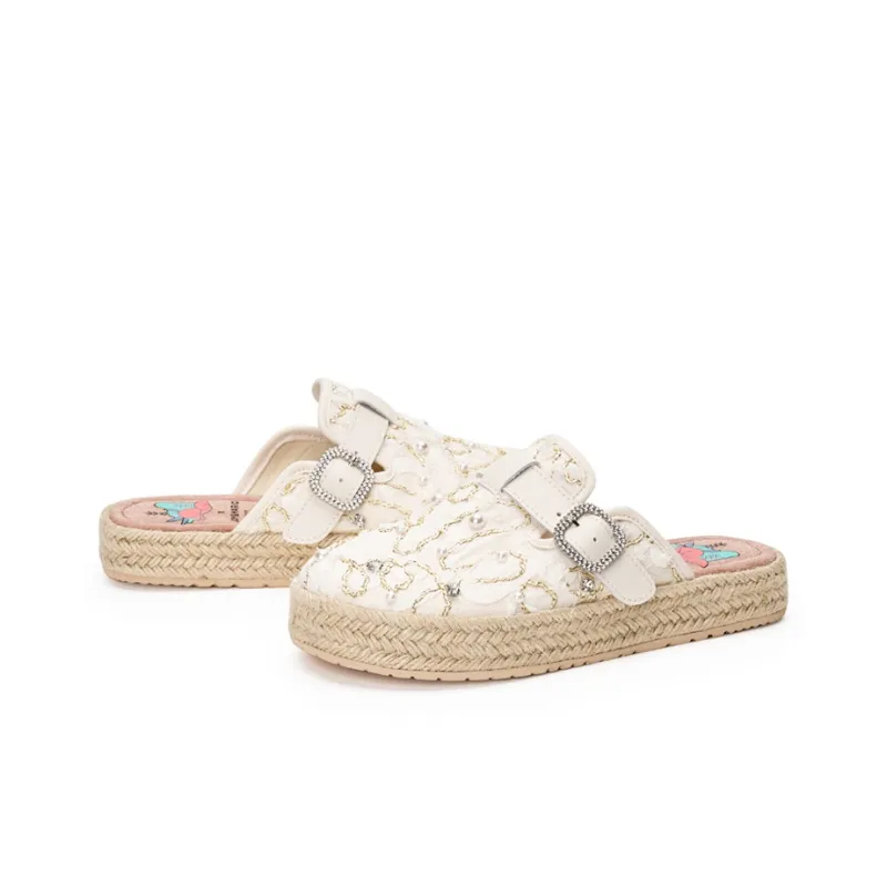 Joy&Mario Plastic Closed Toe Slippers Women's-2