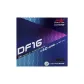 Double Fish DF16 Raw Pips Rubber with Red Coating, Excellent Rotation, High Elasticity
