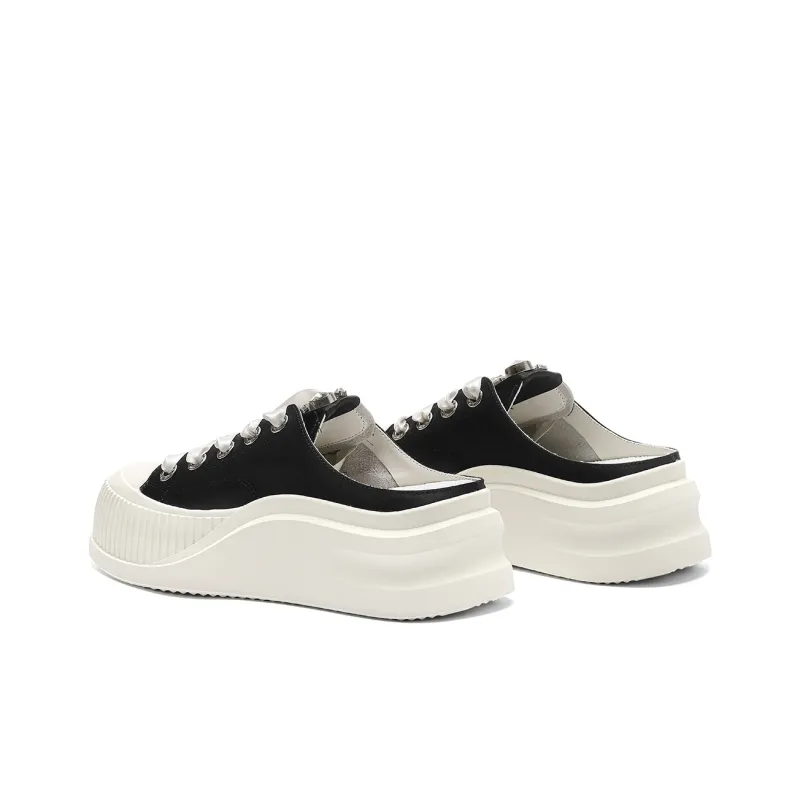 C°BANNER Canvas Shoes Women's Low Top Pink-8