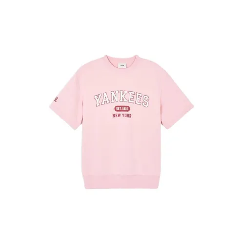 MLB New York Yankees T-Shirts Unisex Pink