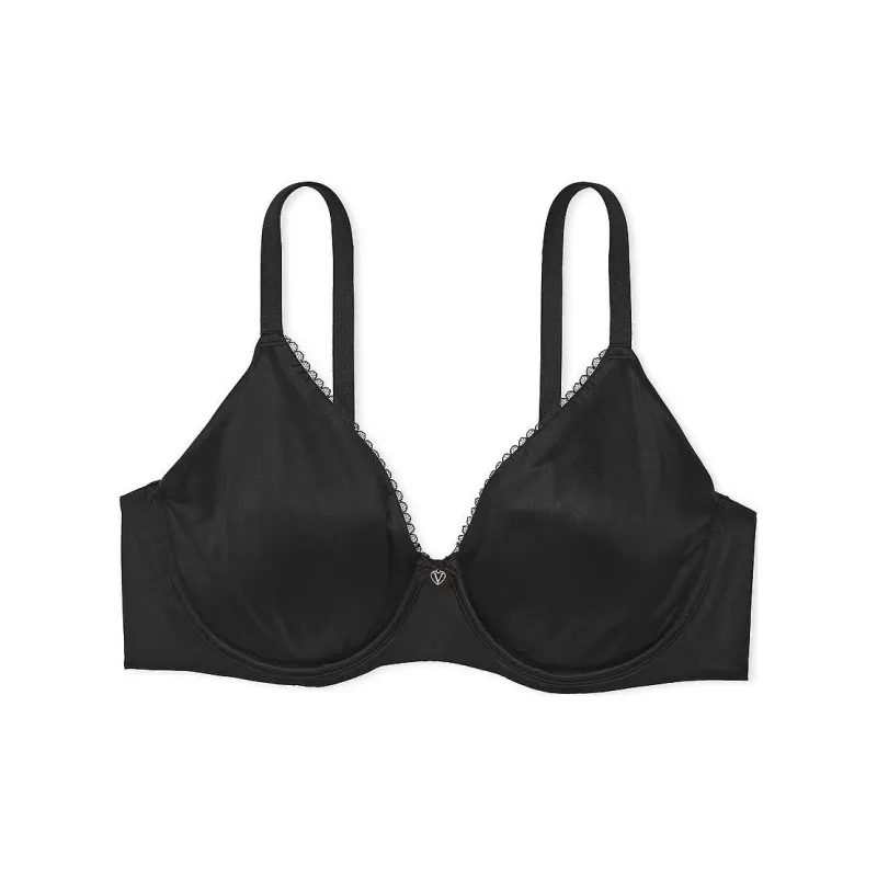 Victoria's Secret PINK BODY BY VICTORIA Invisible Lift Smooth Minimir Bra/Black Bra Women's Black-0
