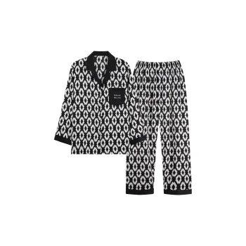 Happy Dreams Pajama Set Men's Black