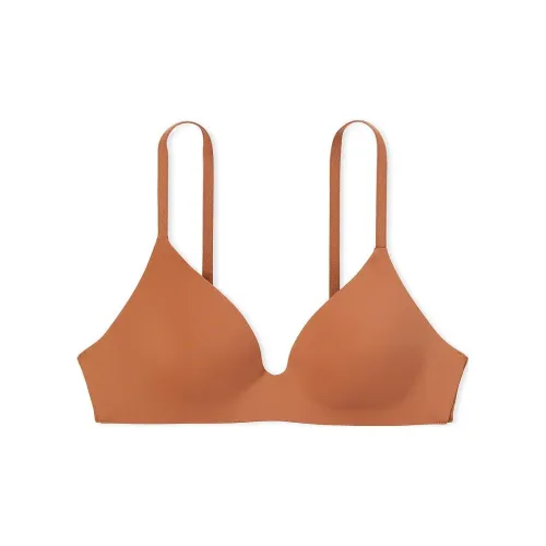 Victoria's Secret THE T-SHIRT Collection 2314 Comfortable Style Lightly-Lined Wireless Bra Women's Caramel