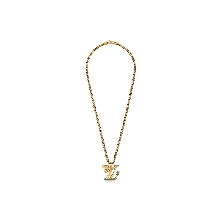 LOUIS VUITTON X Nigo Squared Necklace-2