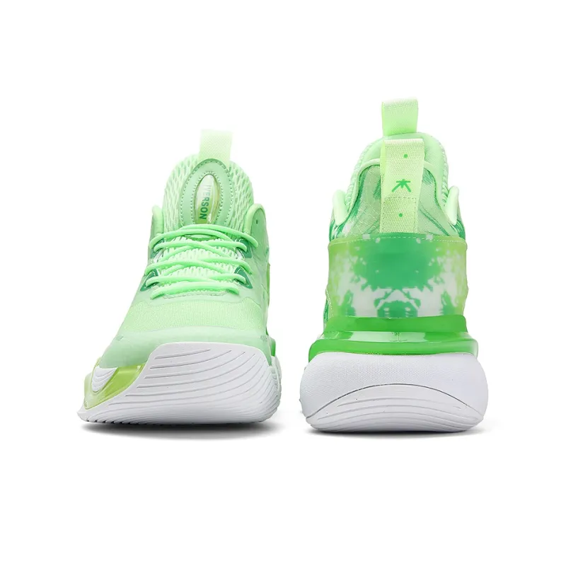 IVERSON I3 Collection Golden Wood Water Fire Earth-Wooden Anti-Slip Wear-Resistant Low-Top Basketball Shoes Unisex-3