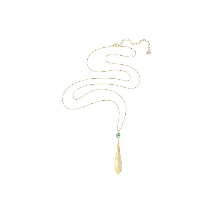 Swarovski Stunning Olive Necklaces Women's Green-2