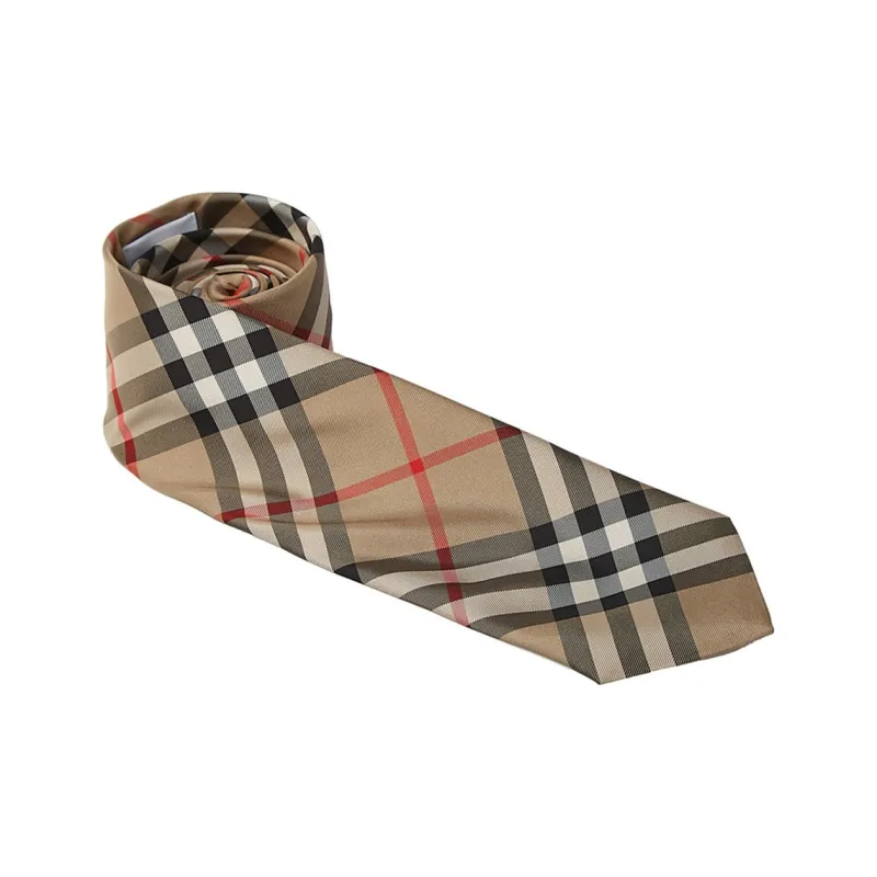 Burberry Classic Cut Check Tie-5