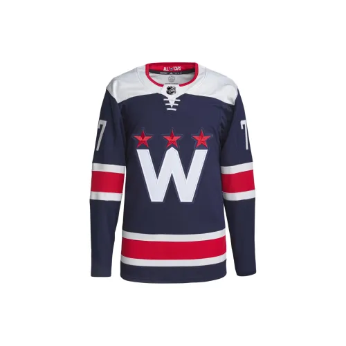 Adidas Capitals Oshie Soccer Jerseys Men Marine Blue