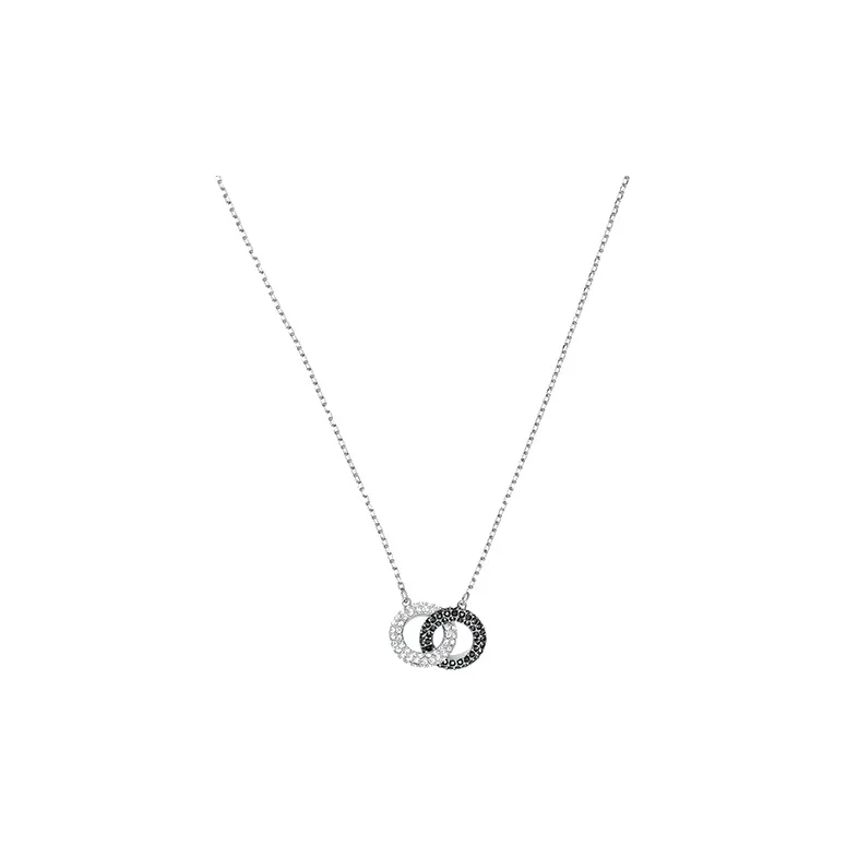 Swarovski Rhodium Plated Necklaces Women's-0