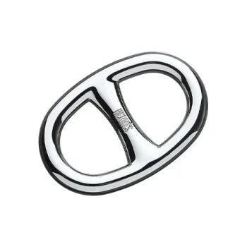 HERMES Silver Plated Palladium Plated Accessories Unisex