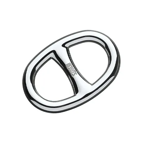 HERMES Chaine D'Ancre Silver Plated, Palladium Plated Accessories Unisex-0