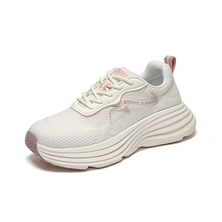 WOOS BOBO Cushioning, Breathable, Lightweight, Height Increasing Low Top Casual Shoes Women's-1