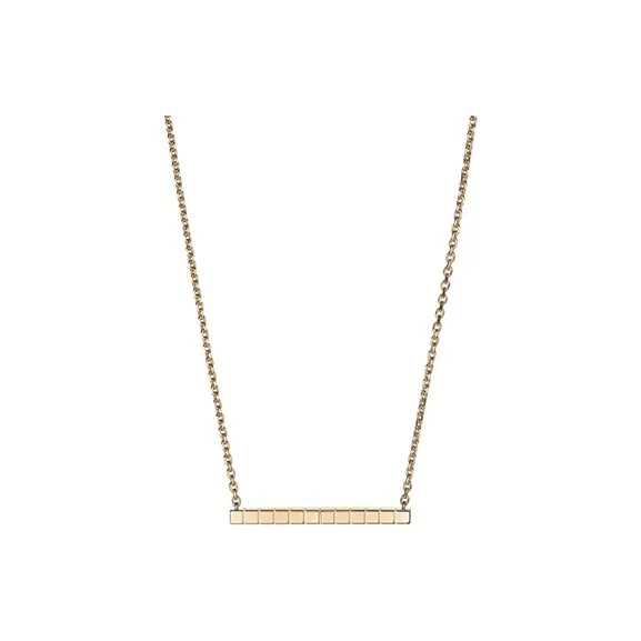 Chopard 18kt Rose Gold Ice Cube Necklace-0