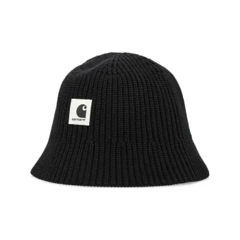 Carhartt WIP Polyester Acrylic Cotton Bucket Hats Women's Black