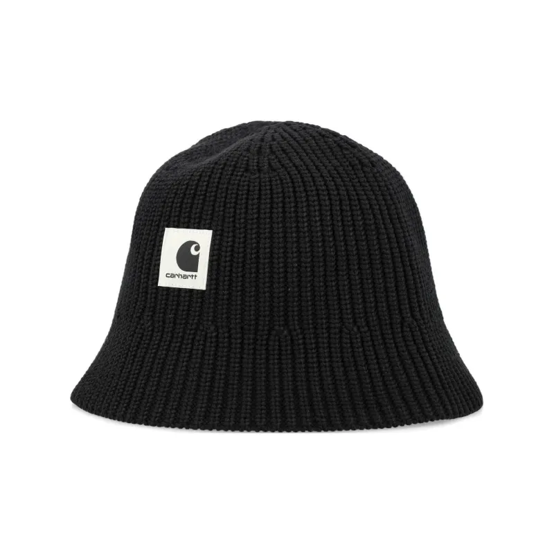 Carhartt WIP Polyester Acrylic Cotton Bucket Hats Women's Black-0