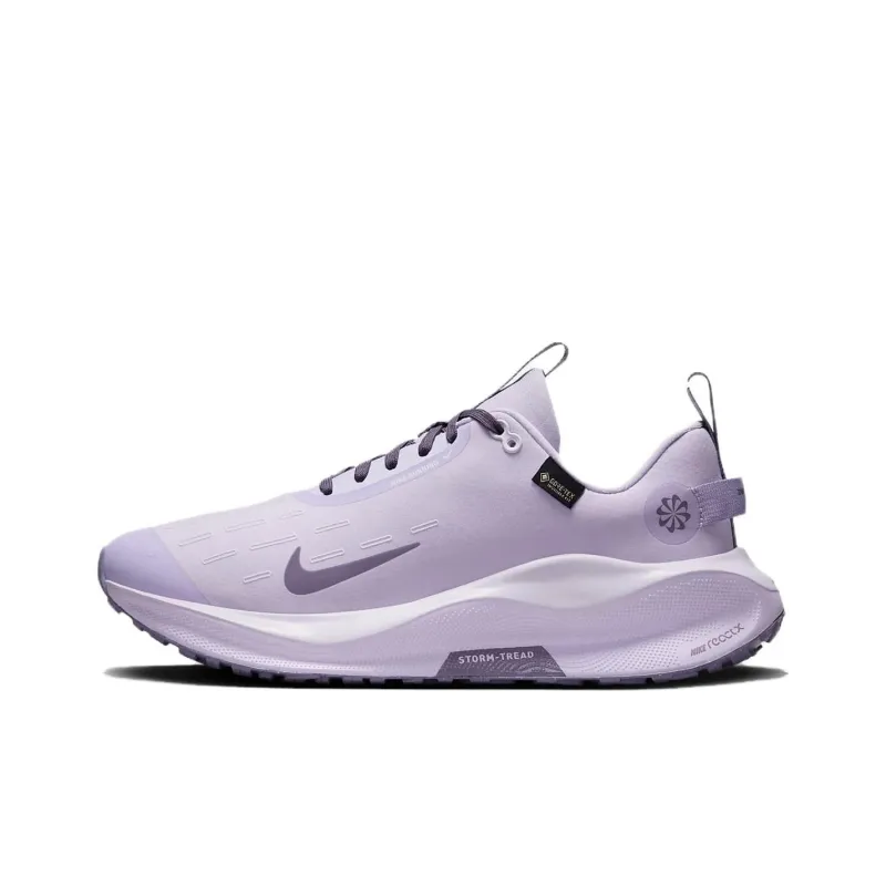 Nike React Infinity Run Flyknit 4 Cushioning Wear-Resistant Low-Top Casual Running Shoes Women's Purple-0