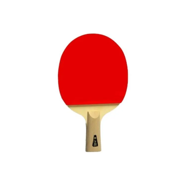 DOUBLEFISH Ping Pong Paddles Unisex 3 Layers Solid Wood+2 Layers Carbon Fiber Red-0