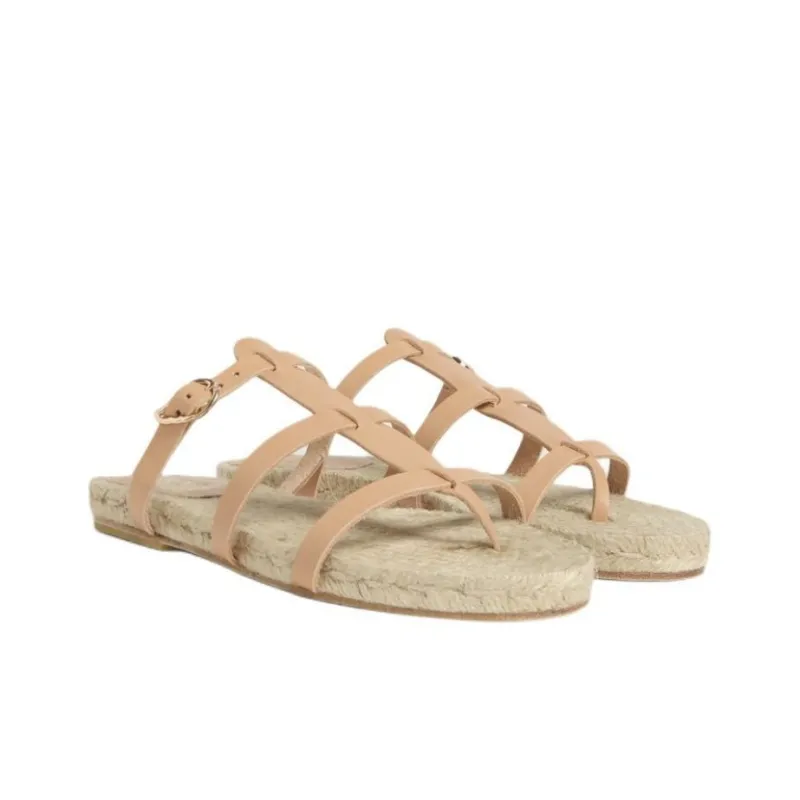 Castañer x ANCIENT GREEK SANDALS Abrasion-Resistant Strap Sandals Women's Pink-2