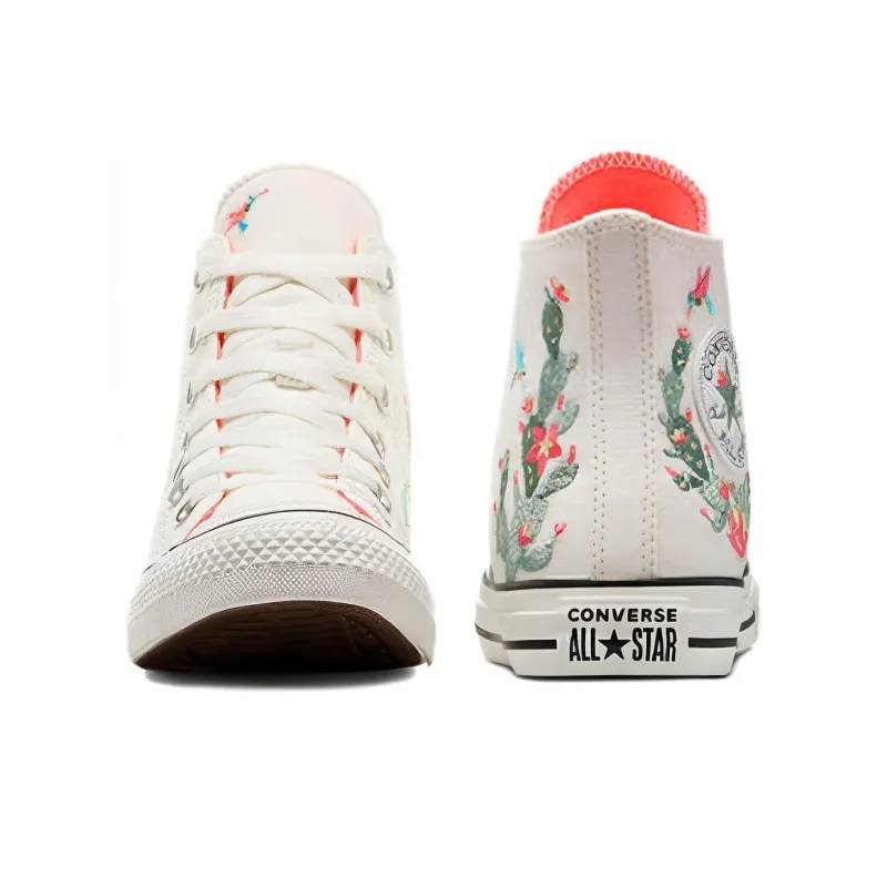 Converse Chuck Taylor All Star High 'Succulent Embroidery'-3