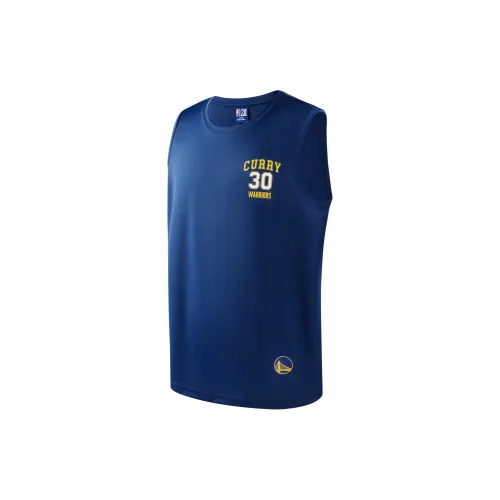 NBA Curry Tank Tops Men Navy Blue