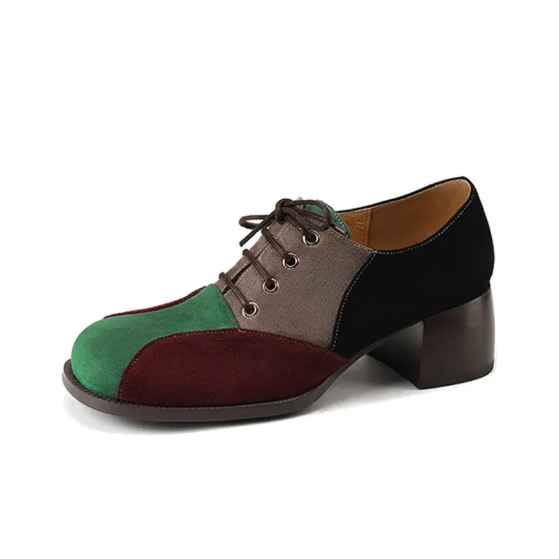 EASTTATA ET Loafers Women's Red-5