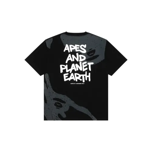 Aape BY *A BATHING APE® Logo-print Cotton T-shirt