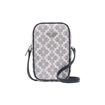 Kate Spade PVC Cell Phone Pouch Shoulder Bag Crossbody Bag Women's Marine Blue Multicolor