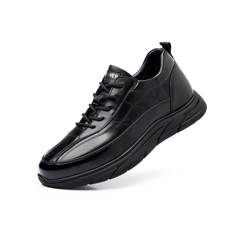 A Fairy Tale Of A Pair Of Shoes Breathable And Wear resistant Low Top Casual Shoes Men's Black-1
