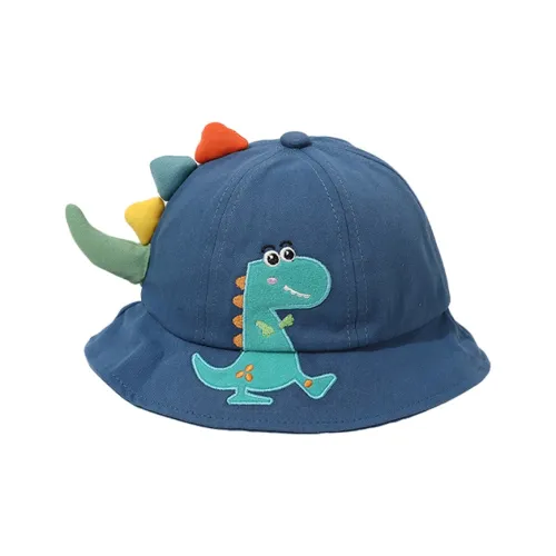 AAJF Cotton Small Dinosaur Spring And Summer Sun Hat For Babies Cute And Adorable Bucket Hat Kids'