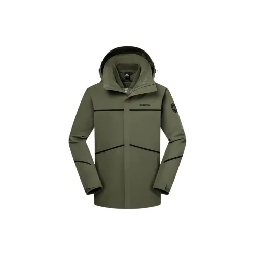 TOREAD Windbreaker Jackets Men Army Green