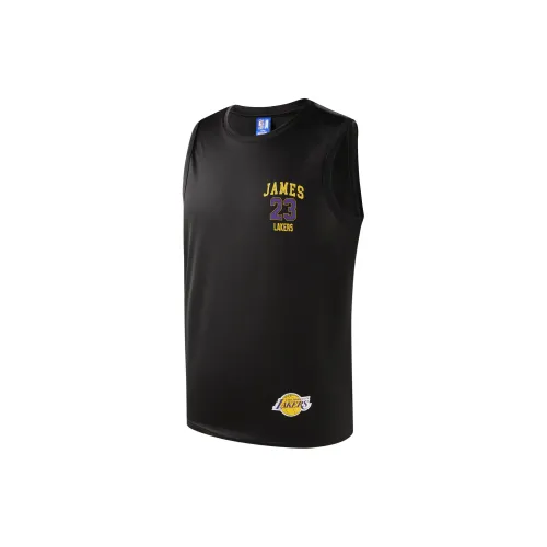 NBA Player Number Series Tank Tops Men Black