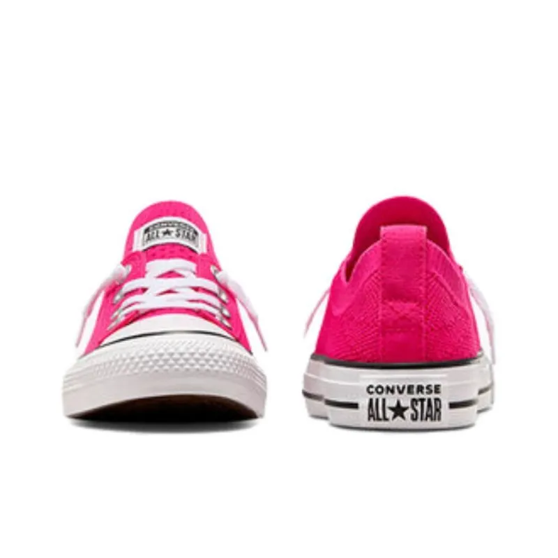 Converse Women's Chuck Taylor All Star Shoreline Knit Slip On 'Chaos Fuchsia' Women's-4
