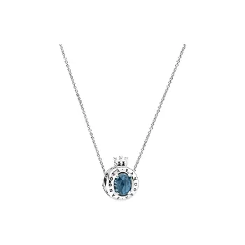 Pandora 925 Sterling Silver Necklaces Women's Silver