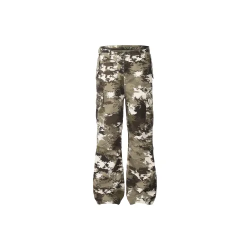 After Home Party Cargo Pants Unisex Camouflage