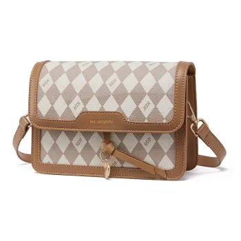 RED DRAGONFLY Pvc Small Square Bag Shoulder Bag Regular Women's Brown/Dark Coffee/Coffee