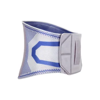 Vast Distance Back Support Braces Fitness Breathable Protective Rehabilitation Blue Gray Polyester Unisex