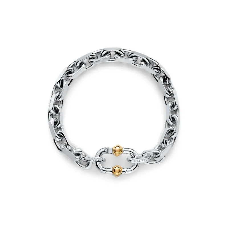 TIFFANY & CO. 1838® 18K Gold Bracelets Unisex Silver-0