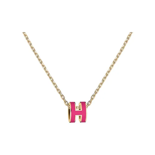 HERMES Mini Pop H Necklaces Women's