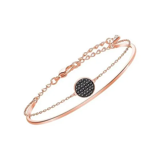 Swarovski Alloy Bracelets Women's Rose Gold-3