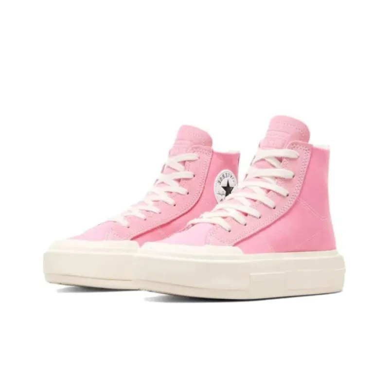 Converse All Star Anti Slip Wear Resistant High Top Canvas Shoes Unisex Pink-2