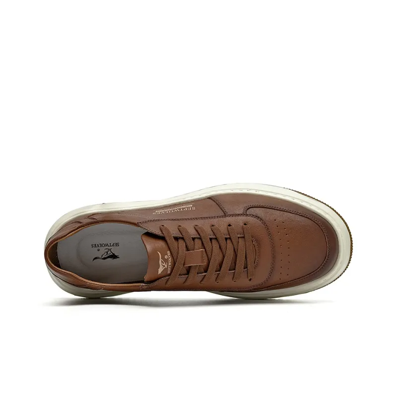 SEPTWOLVES Anti-Slip And Wear-Resistant Height Increasing Low-Top Skateboard Shoes Men's-11